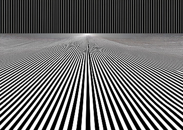 abstract black and white striped illusion background creating optical depth perspective for visual art design, Abstract, Black, White Background image
